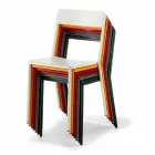 Scaun din stivuitor exterior pentru exterior realizat din Italia, 4 piese - Xylia Viadurini