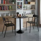 Scaun din stivuitor exterior pentru exterior realizat din Italia, 4 piese - Xylia Viadurini