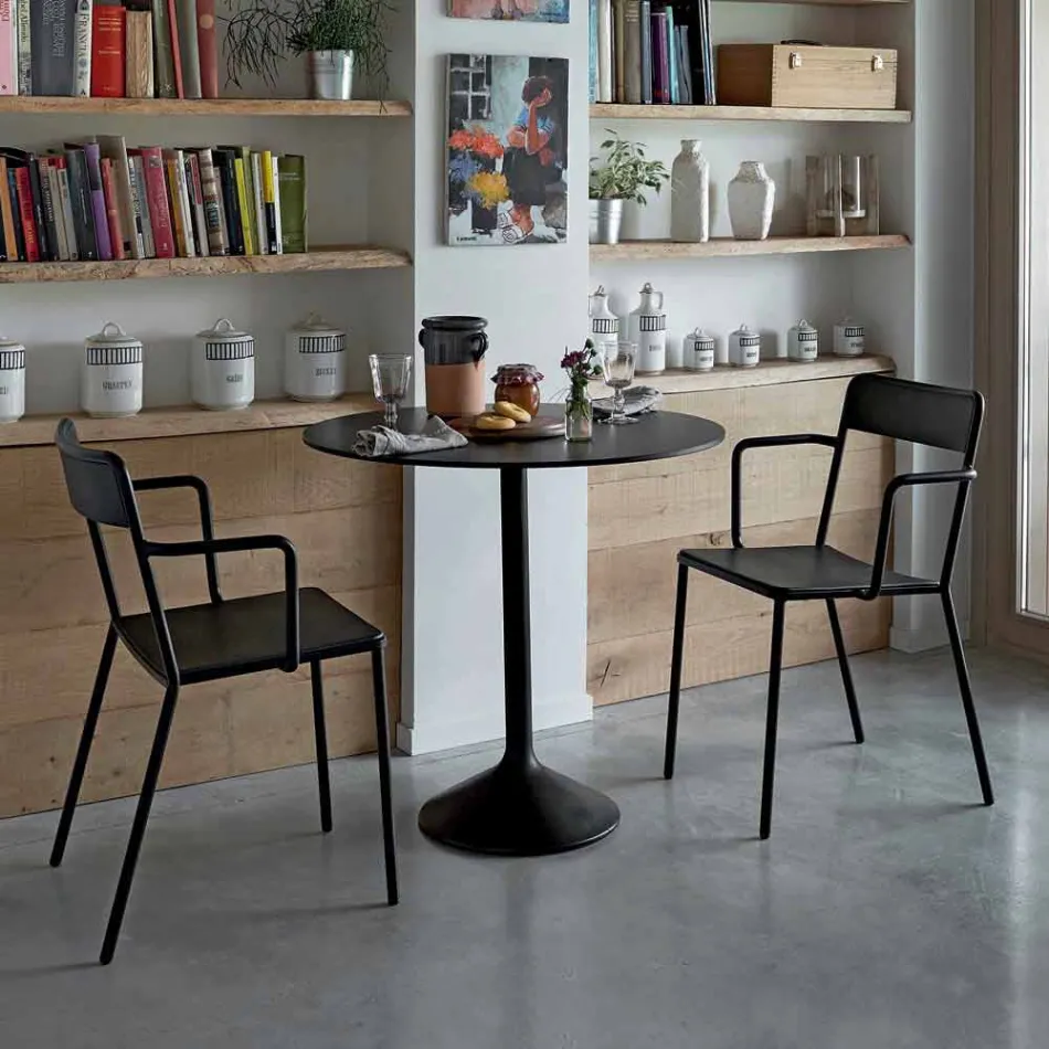 Scaun din stivuitor exterior pentru exterior realizat din Italia, 4 piese - Xylia Viadurini