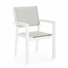 Scaun stivuibil în aer liber în Textilene Homemotion, 6 bucăți - Narcissa Viadurini