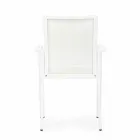 Scaun exterior din aluminiu cu cotiere de homemotion - Casper Design Viadurini