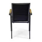 Scaun în aer liber din aluminiu cu dublu strat Textilene - Excursion Viadurini