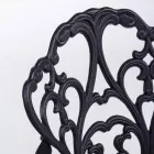 Scaun de exterior din aluminiu vopsit finisat mat, 2 bucăți - Casiro Viadurini