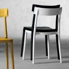 Scaun de design exterior / interior din polipropilenă fabricat în Italia Peia Viadurini