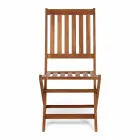 Scaun pliabil de exterior din lemn de salcâm, 2 bucăți - Grima Viadurini