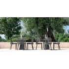 Varaschin scaun Emma în exterior în design de țesături și aluminiu Viadurini