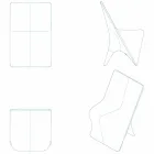 Sloo de design modern de Sloo de Vondom, din polietilenă Viadurini