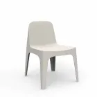 Scaun de grădină din polipropilenă solidă Vondom stackabil, design Viadurini