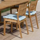 Scaun de gradina din lemn de tec - Marie Viadurini