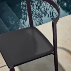 Scaun de gradina din textilena si baza din aluminiu Made in Italy - Milanka Viadurini