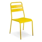 Scaun de grădină fabricat în întregime din metal - panglică Viadurini