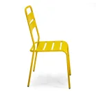 Scaun de grădină fabricat în întregime din metal - panglică Viadurini