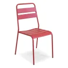 Scaun de grădină fabricat în întregime din metal - panglică Viadurini