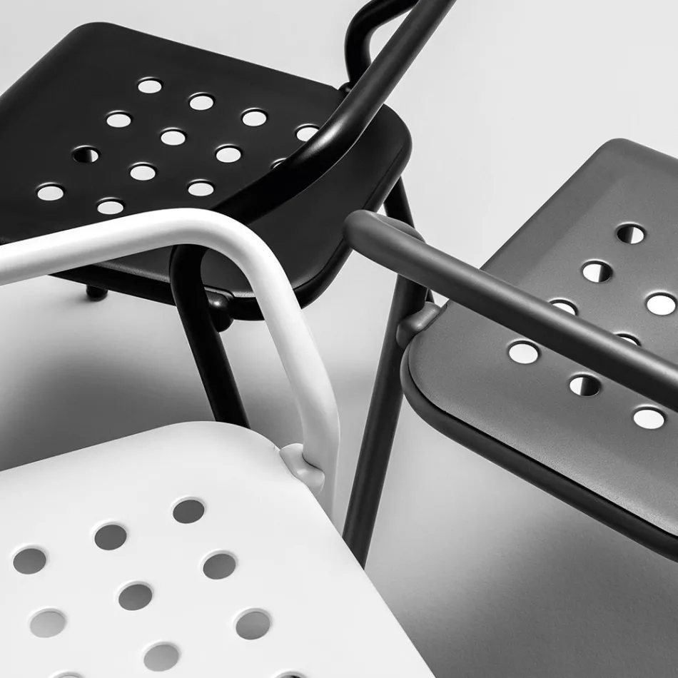 Scaun de gradina Structura din aluminiu Made in Italy - Noss by Varaschin Viadurini