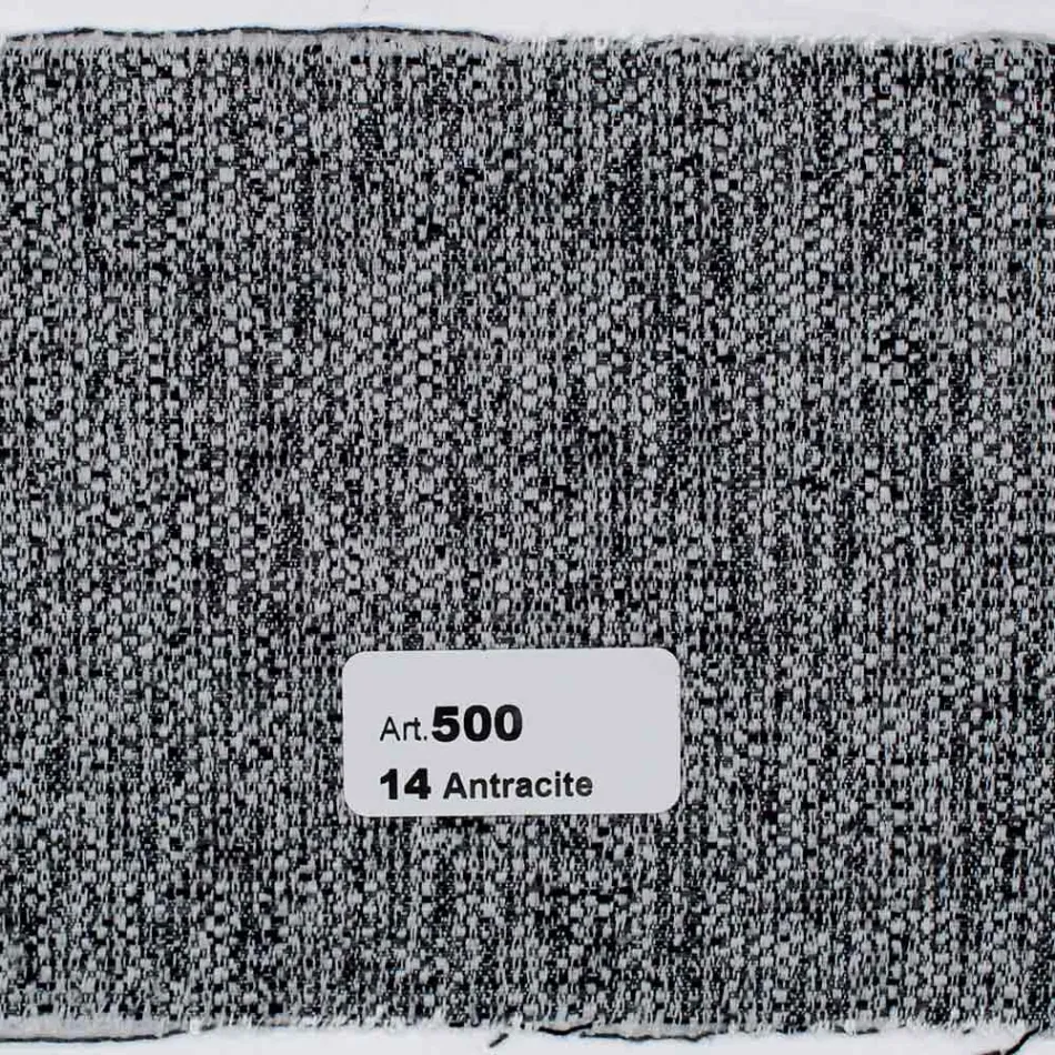 Scaun de sufragerie complet tapițat cu material fabricat în Italia - Roslin Viadurini