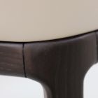 Scaun de sufragerie cu cotiere din piele de culoare Ice Made in Italy - Lyanne Viadurini