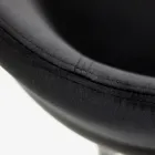 Scaun de sufragerie cu sezut si spatar din catifea Made in Italy - Livorno Viadurini