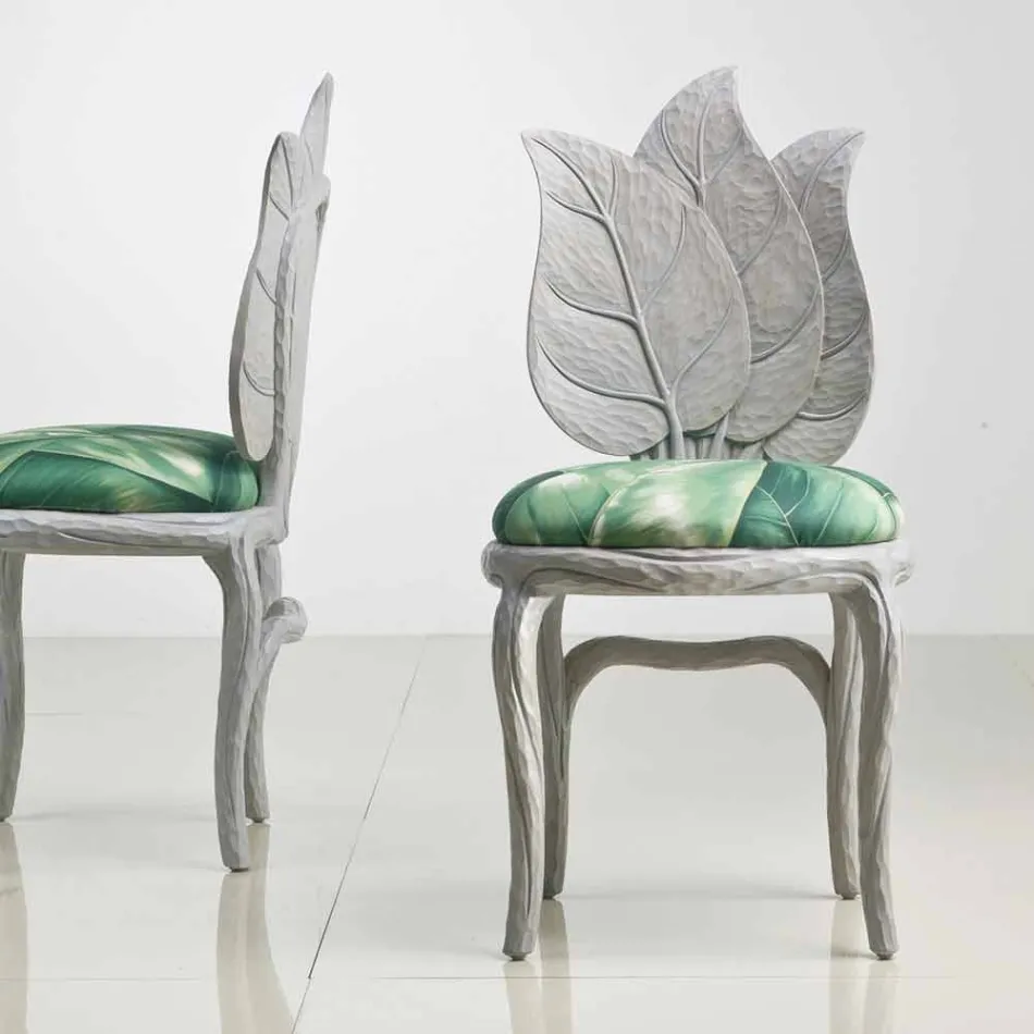 Catedra de design modern prânz căptușit, a făcut în Italia, Daniel Viadurini