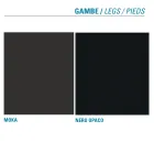 Scaun de sufragerie din metal acoperit cu microfibra Made in Italy - Suzanne Viadurini