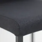 Scaun de sufragerie din material textil cu spatar inalt Made in Italy - Orietta Viadurini