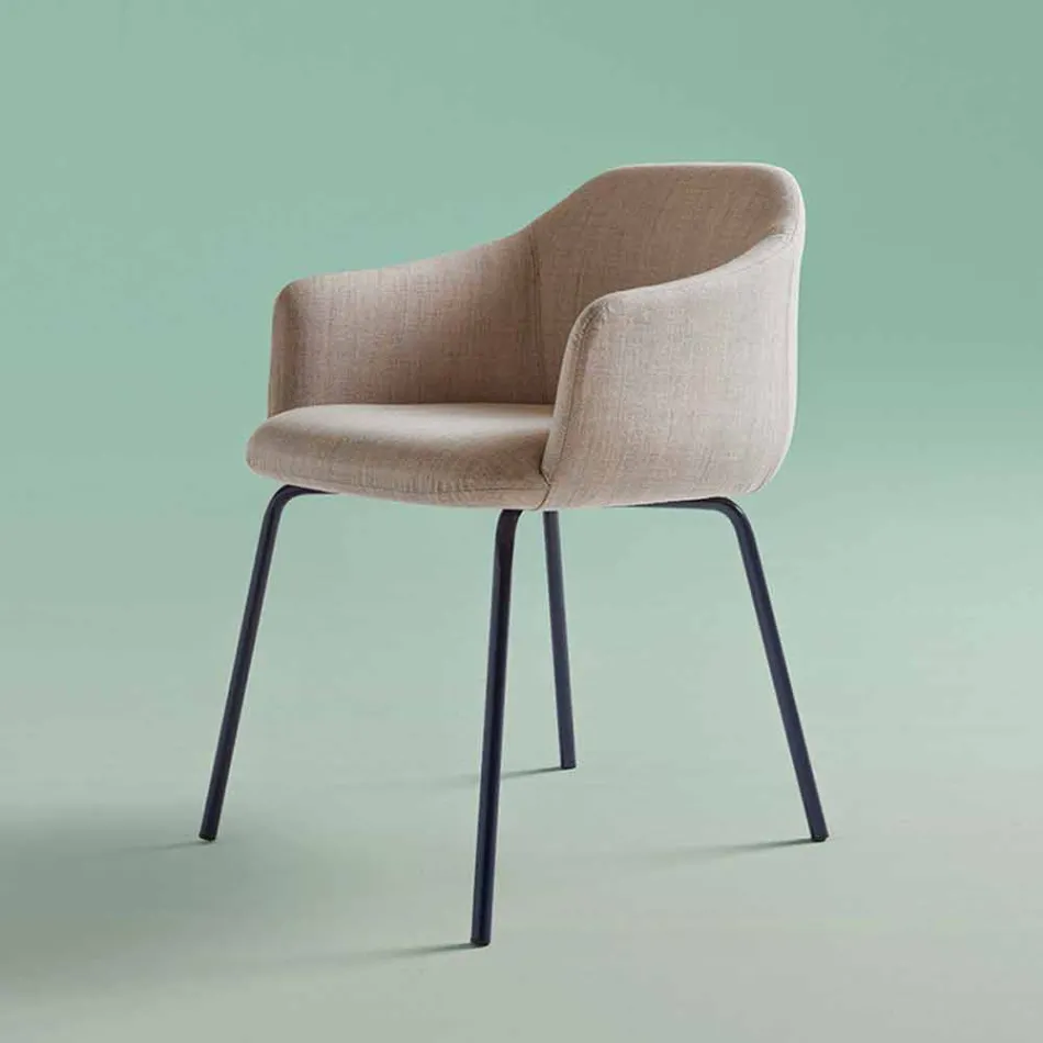 Scaun de luat masa de design modern Made in Italy - Cloe Viadurini