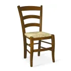 Scaun de Sufragerie cu Structura Stejar Made in Italy - Brand Viadurini