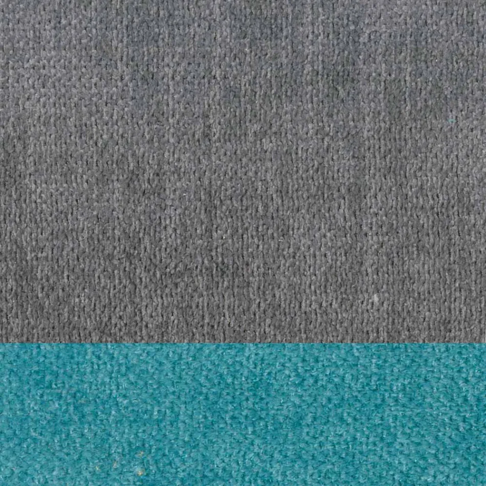 Scaun de sufragerie cu design modern și elegant din material textil cu chenar - Scarat Viadurini