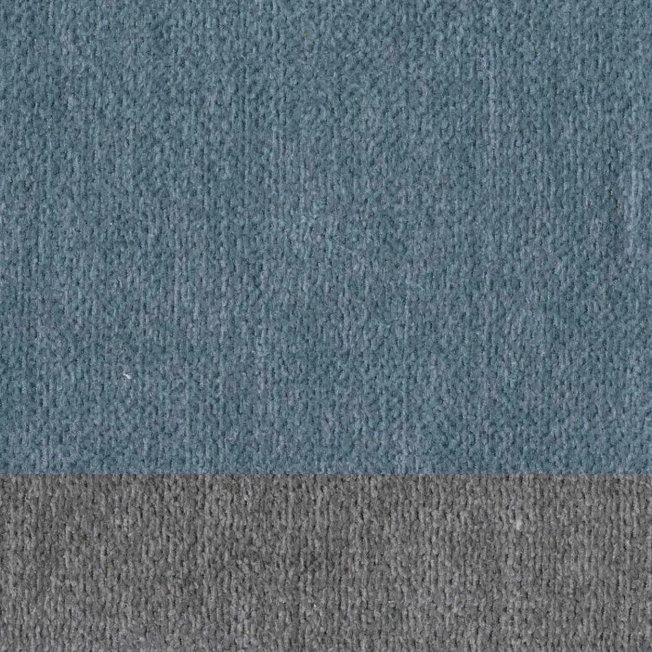 Scaun de sufragerie cu design modern și elegant din material textil cu chenar - Scarat Viadurini