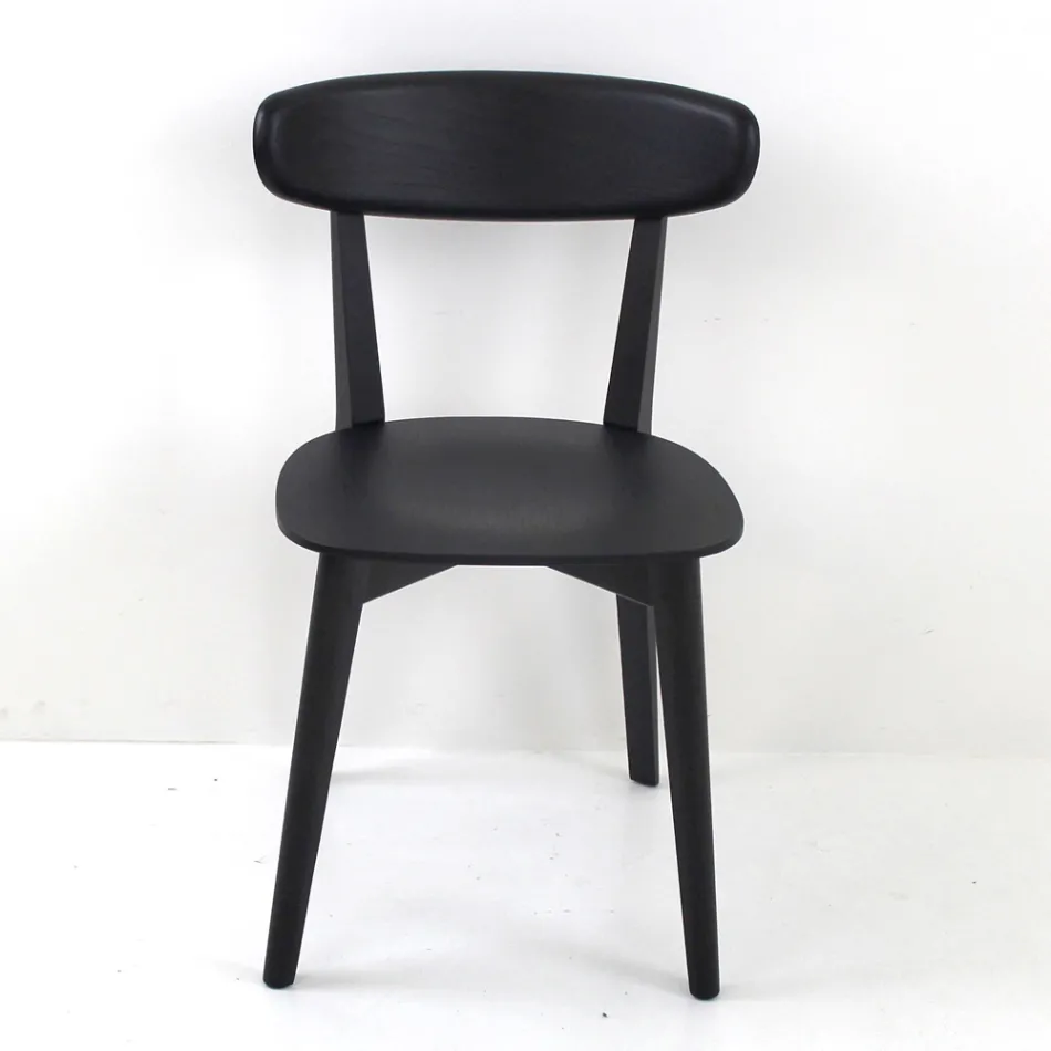 Scaun de sufragerie din lemn de frasin Made in Italy - Eryn Viadurini