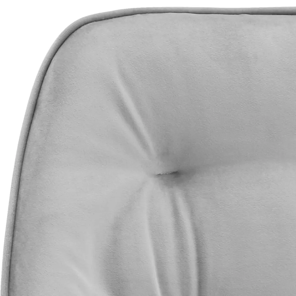 Scaun de Sufragerie din Lemn Lăcuit și Scaun din Catifea Made in Italy - Attendo Viadurini