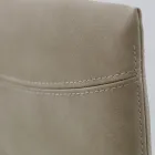 Scaun de sufragerie din piele artificiala cu picioare lacuite Made in Italy - Roslin Viadurini