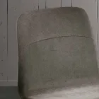 Scaun modern de sufragerie din material textil si metal fabricat in Italia, Egipt Viadurini