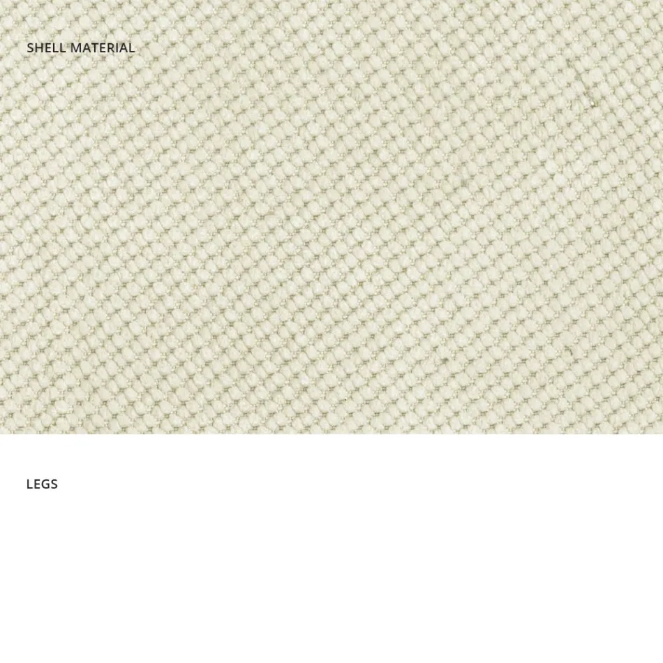 Scaun modern de sufragerie din material textil si metal fabricat in Italia, Egipt Viadurini