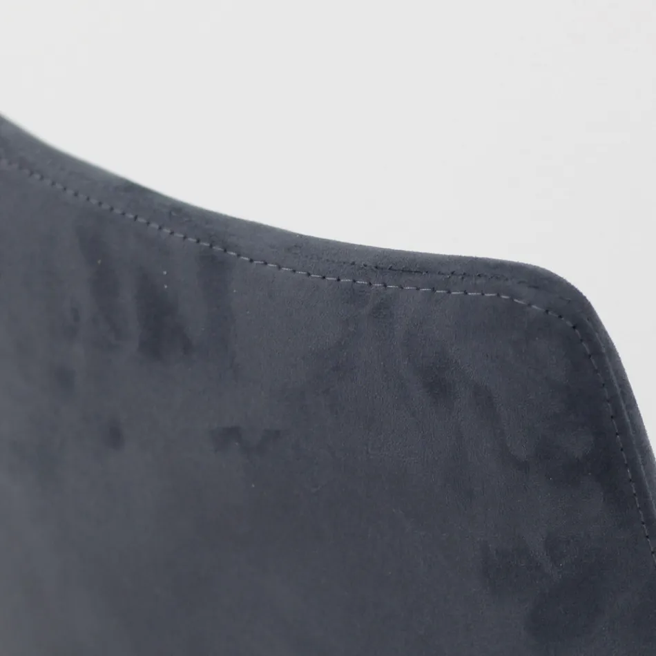 Scaun de sufragerie tapitat cu Teknofibra Made in Italy - Stinco Viadurini