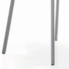 Scaun Sufragerie Tapițat și Picioare Lăcuite Made in Italy - Catania Viadurini