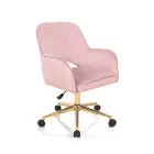 Scaun de birou baza metalica si scaun din stofa - Anguilla Viadurini