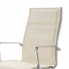 Scaun de birou cu monococ din imitație de piele fabricat în Italia Agata Viadurini