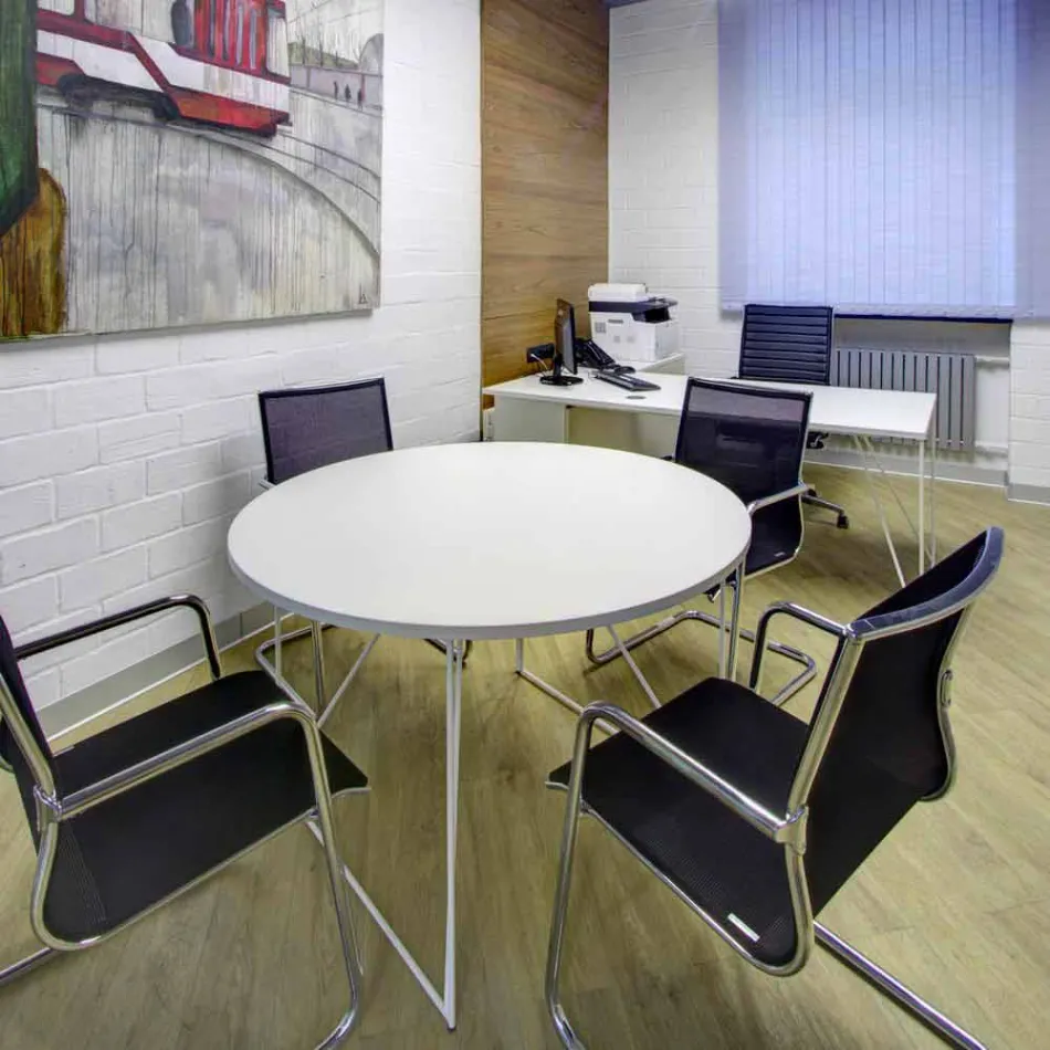 Scaun de birou cu sanii ergonomice Made in Italy - Filanna Viadurini