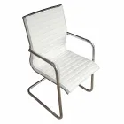 Scaun de birou cu sanii ergonomice Made in Italy - Filanna Viadurini