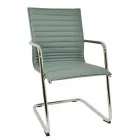 Scaun de birou cu sanii ergonomice Made in Italy - Filanna Viadurini