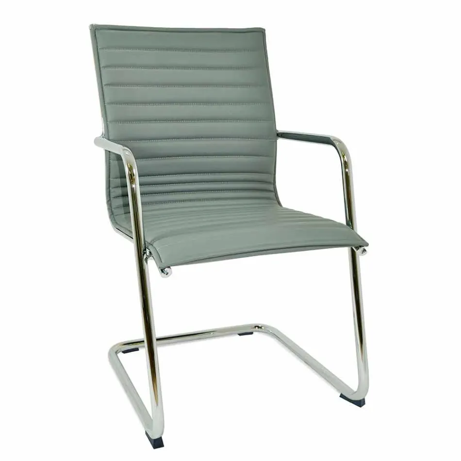 Scaun de birou cu sanii ergonomice Made in Italy - Filanna Viadurini