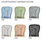 Scaun de birou ergonomic și pivotant cu cotiere Made in Italy - Fulvio Viadurini