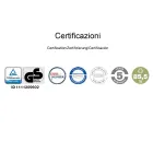 Scaun de birou pivotant ergonomic cu roți și cotiere - Filanna Viadurini