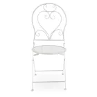 Scaun în stil clasic fabricat din metal - Cruise Viadurini