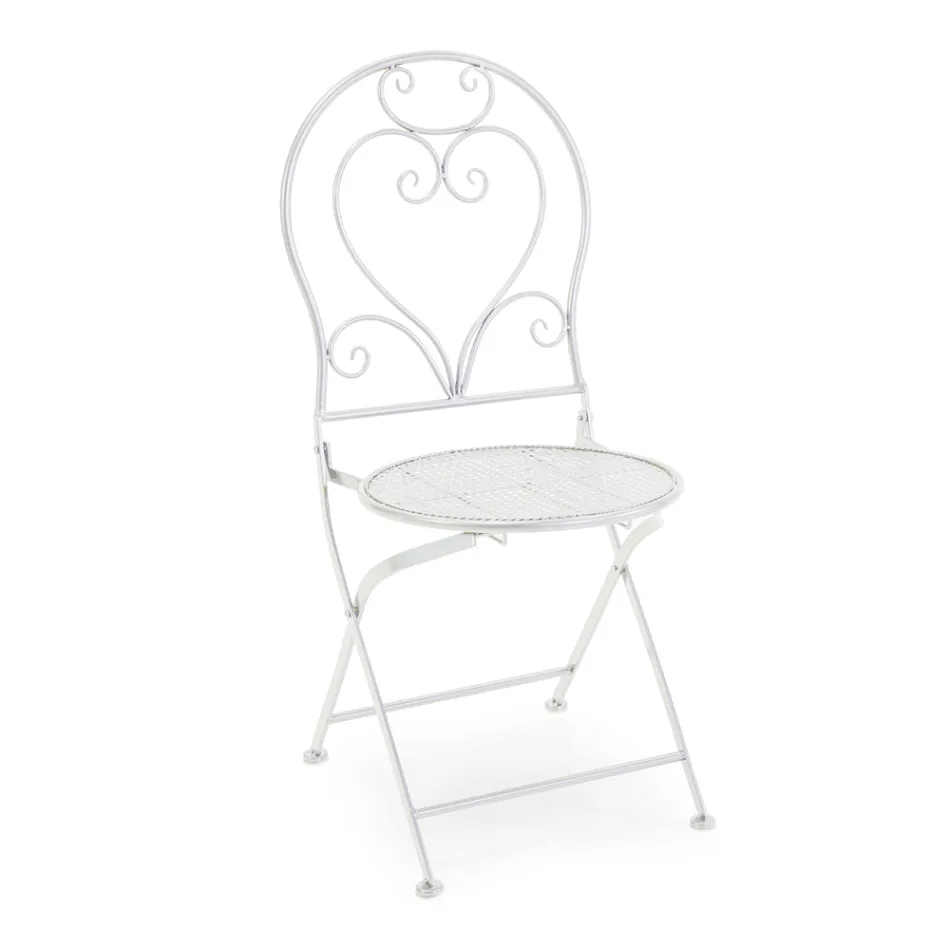Scaun în stil clasic fabricat din metal - Cruise Viadurini