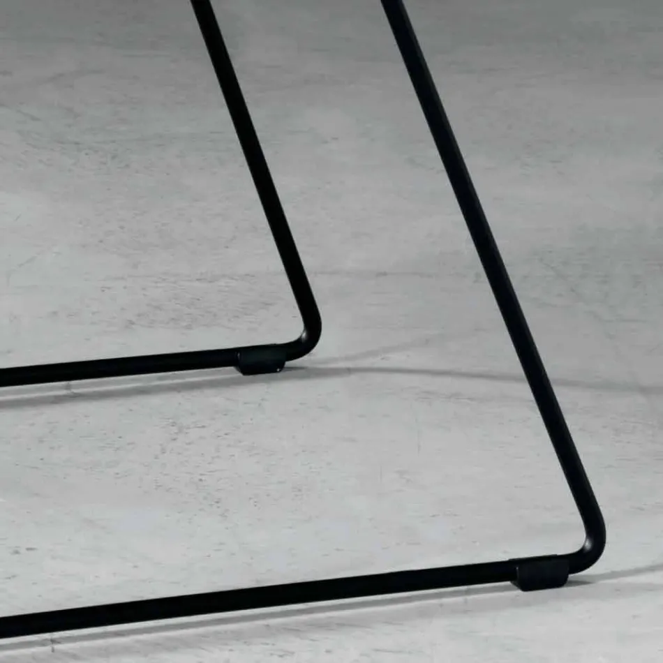 Design scaun din metal și țesături produse în Italia Formia Viadurini