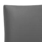 Scaun elegant cu design modern din piele artificiala colorata pentru camera de zi - Grenger Viadurini