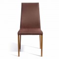 Design scaun acoperit în țesătură Amalia, H96 cm, fabricate în Italia