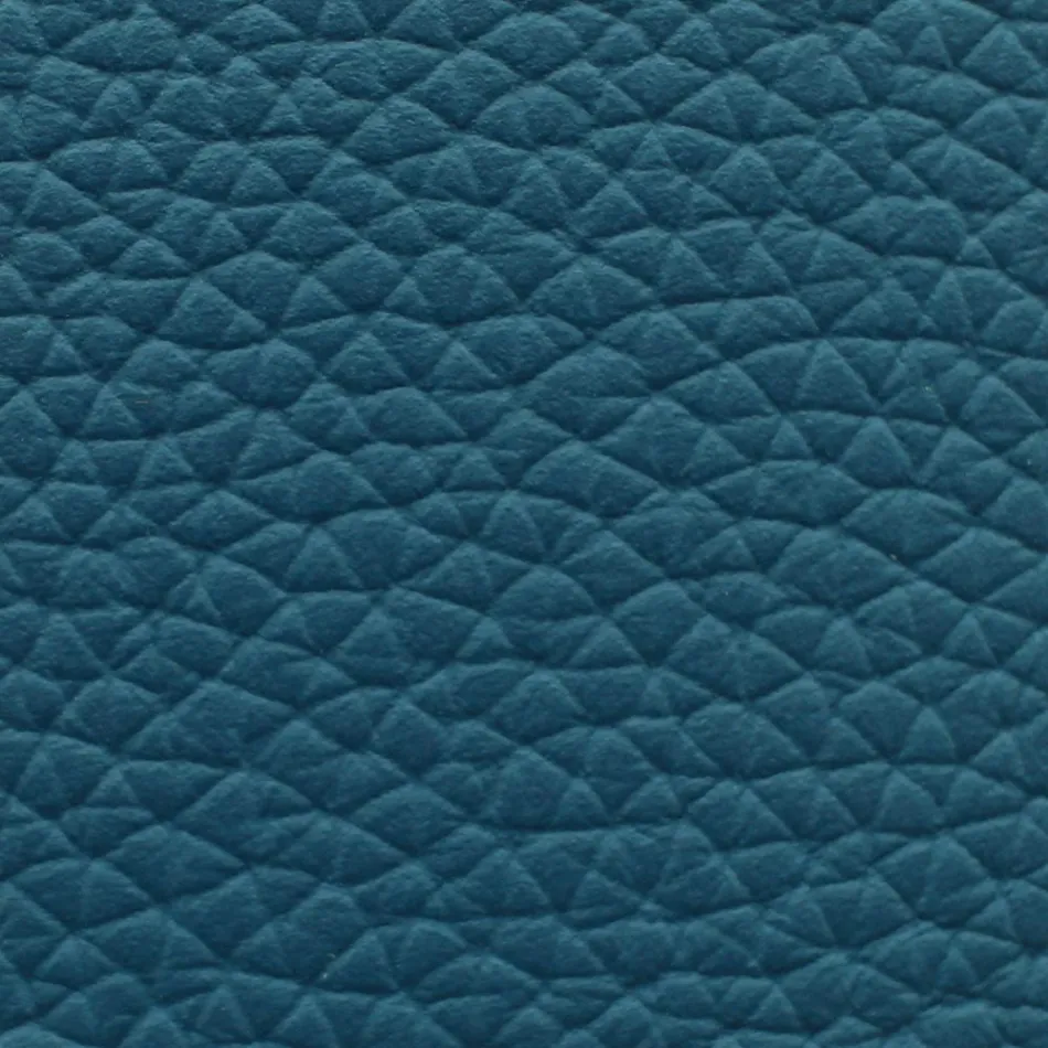 Scaun de lux din piele cu picioare metalice Made in Italy, 2 piese - Molde Viadurini