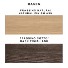 Scaun elegant de design modern din catifea colorata si lemn - Bizet Viadurini